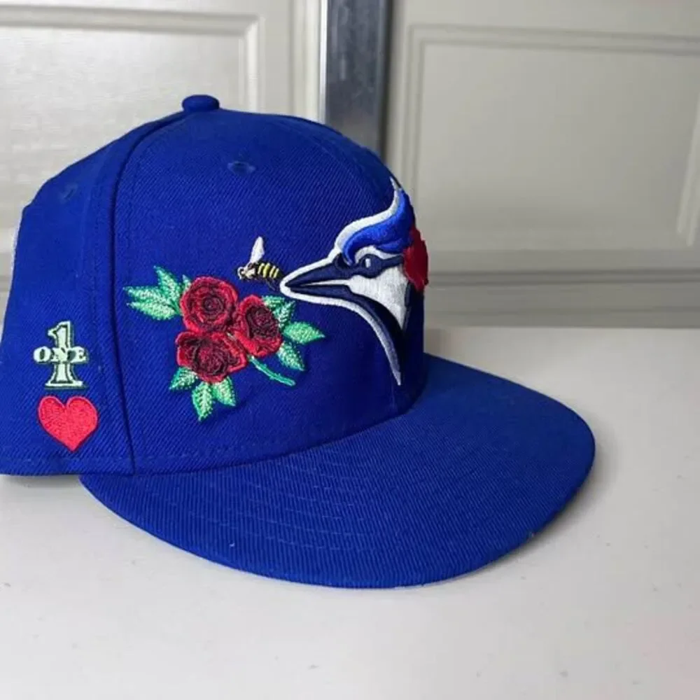 New Era embroidered blue